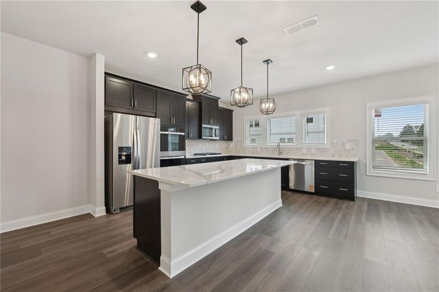 Furnished interior view inside a new home in Martin Springs - Highland Series, Lawrenceville (Image 16).