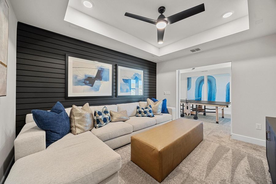 Furnished interior view inside a new home in Lago Mar, Texas City (Image 24).