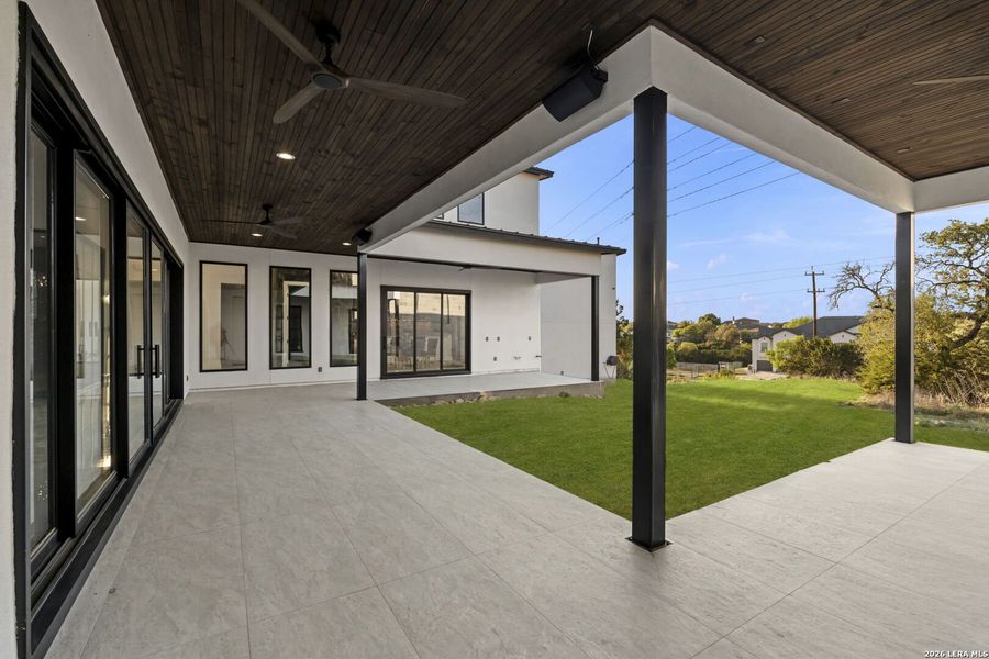 Exterior details and patio area of a home in , San Antonio (Image 3).