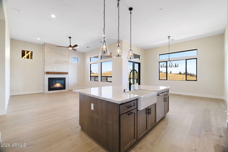 19-Kitchen to Living Room and Dining