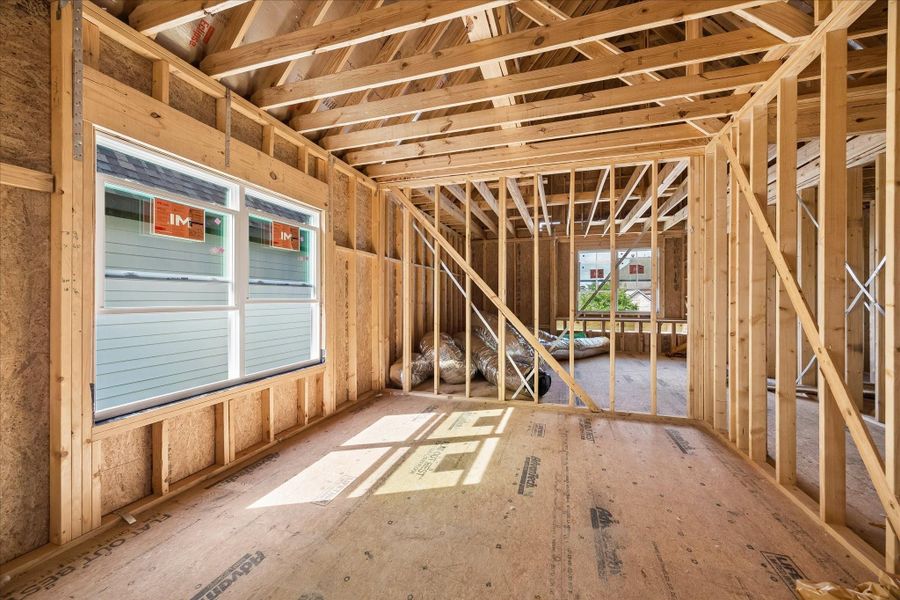 In-progress construction of a new home in , Houston, TX (Image 26).