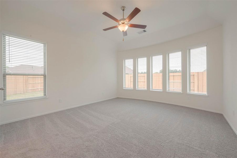 Spacious, unfurnished interior of a new home in Mandola Farms , Richmond (Image 35).