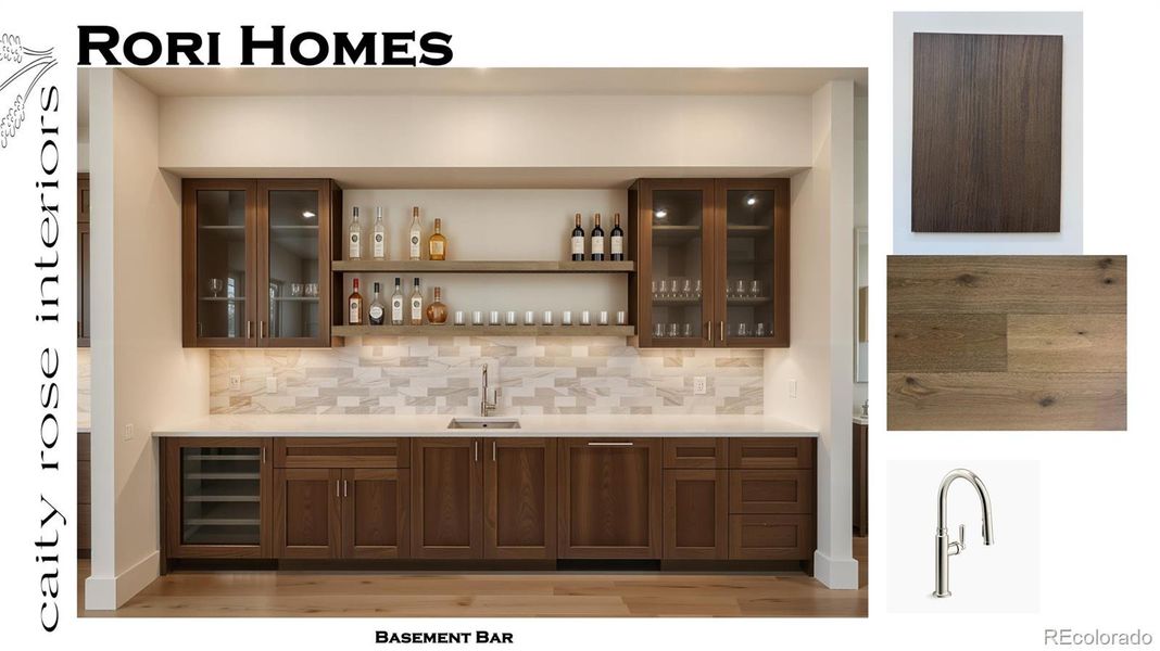 Basement wet bar Basement wet bar