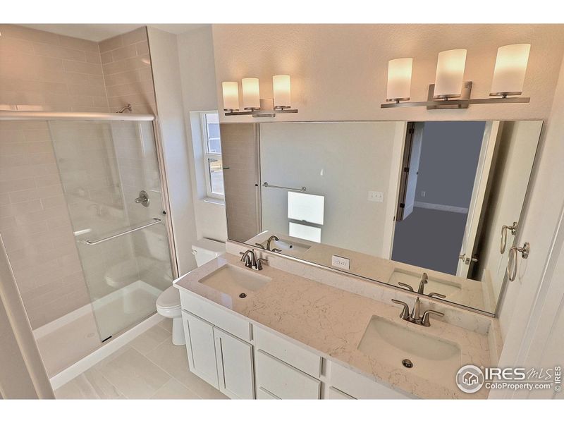 Furnished interior view inside a new home in , Evans (Image 16).