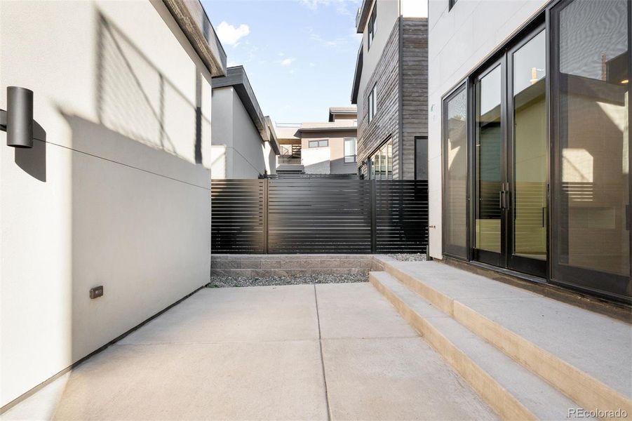 Exterior details and patio area of a home in , Denver (Image 26).