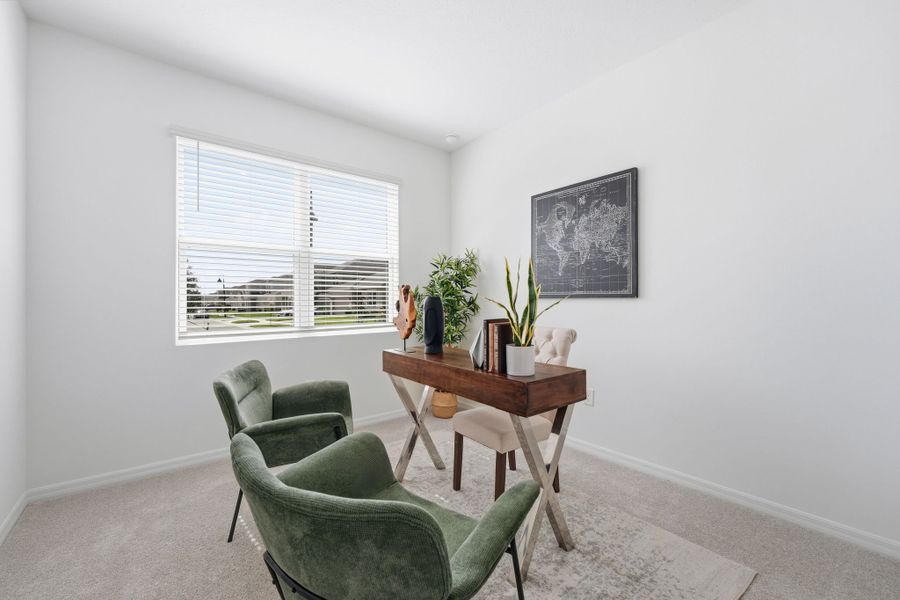 Furnished interior view inside a new home in Marion Ridge, Haines City (Image 8).