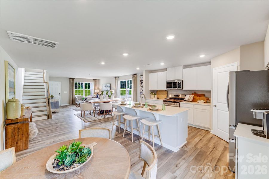 Furnished interior view inside a new home in Walkers Mill, Edgemoor (Image 7).