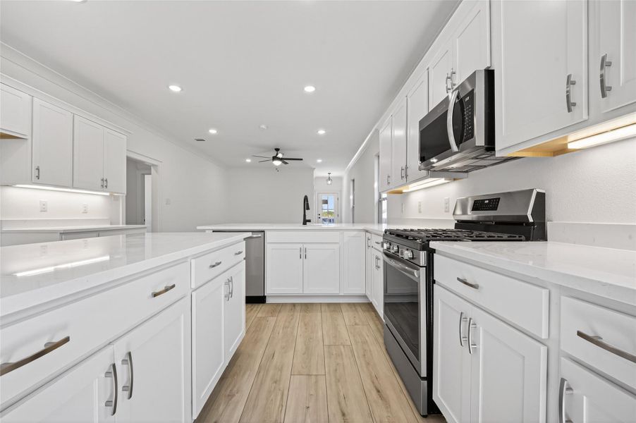 Furnished interior view inside a new home in Mostyn Springs, Magnolia (Image 6).