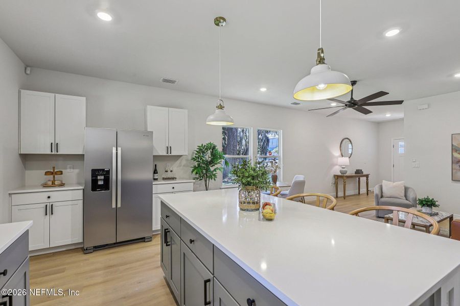 Furnished interior view inside a new home in , Jacksonville (Image 11).