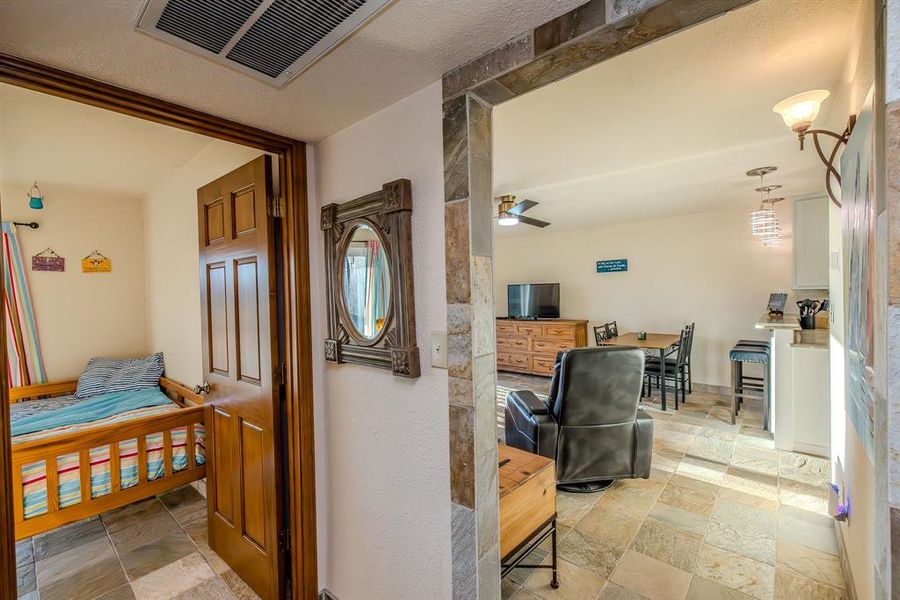 Furnished interior view inside a new home in , Graford (Image 16).