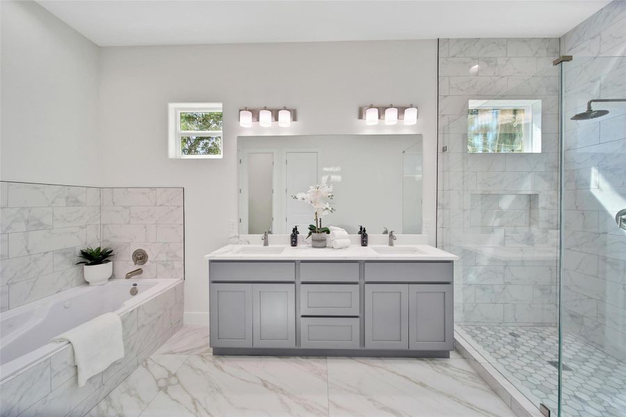 Furnished interior view inside a new home in , Houston (Image 28). Furnished interior view inside a new home in , Houston (Image 28).