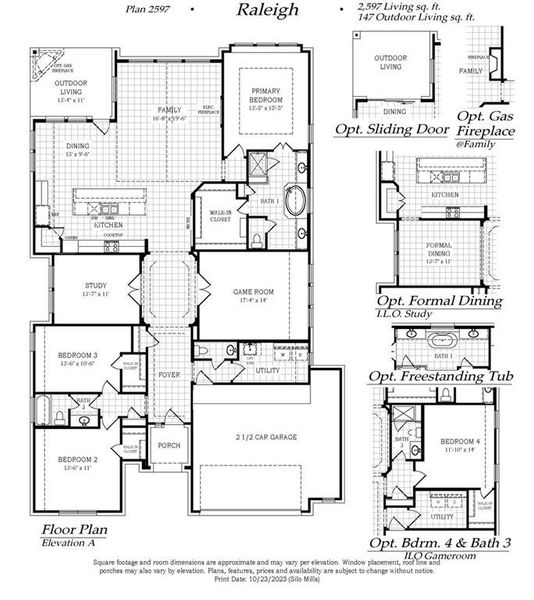Raleigh Floorplan
