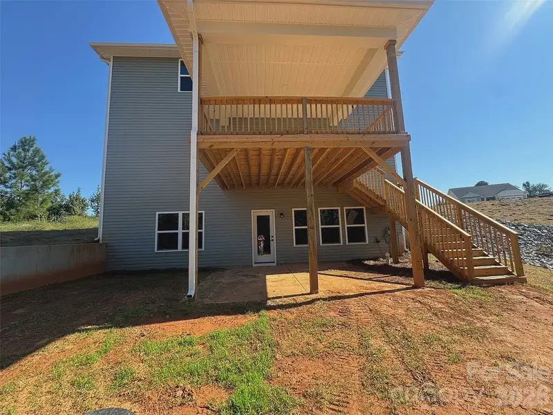 Exterior details and patio area of a home in Northlake, Statesville (Image 4).