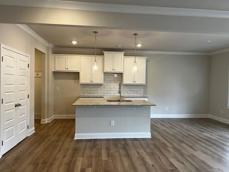 Furnished interior view inside a new home in Crofton Place Enclave, Snellville (Image 14).