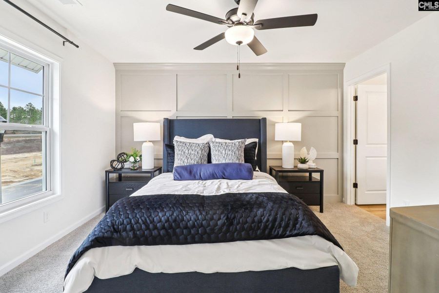 Furnished interior view inside a new home in Victory Woods, Columbia (Image 19). Furnished interior view inside a new home in Victory Woods, Columbia (Image 19).