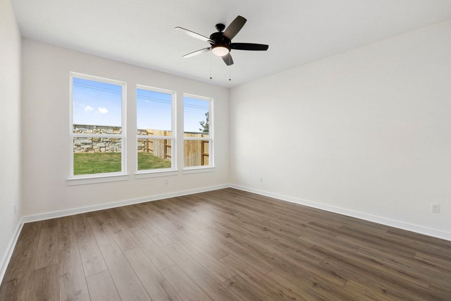 Spacious, unfurnished interior of a new home in Flora, Hutto (Image 33).