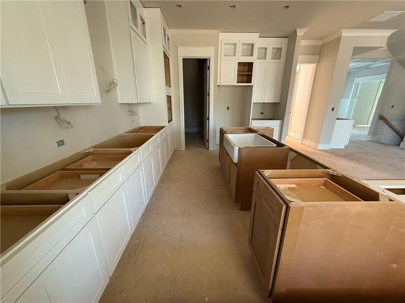 In-progress construction of a new home in , Hoschton, GA (Image 24).