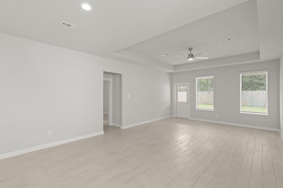 Spacious, unfurnished interior of a new home in Cypresswood Landing, Humble (Image 25). Spacious, unfurnished interior of a new home in Cypresswood Landing, Humble (Image 25).