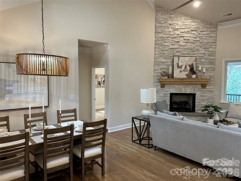 Furnished interior view inside a new home in , Westport (Image 4).