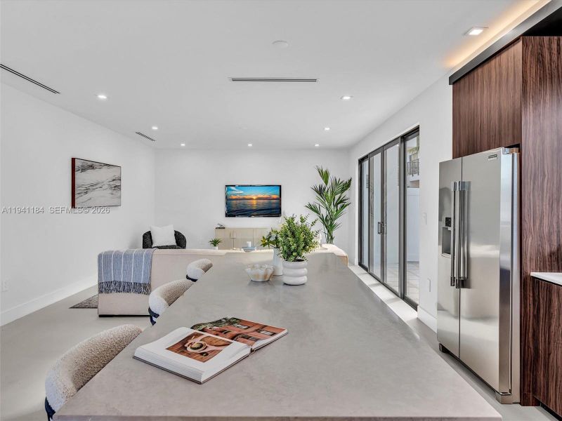 Furnished interior view inside a new home in , Dania Beach (Image 50).