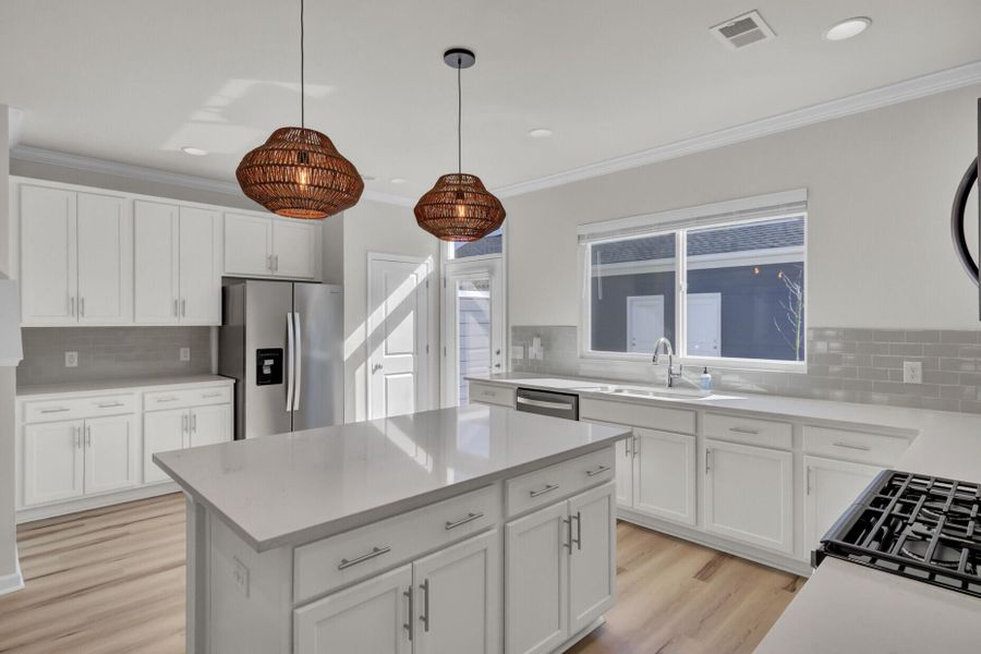 Furnished interior view inside a new home in , Summerville (Image 8).