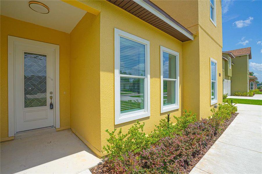 Exterior details and patio area of a home in , Sanford (Image 29).
