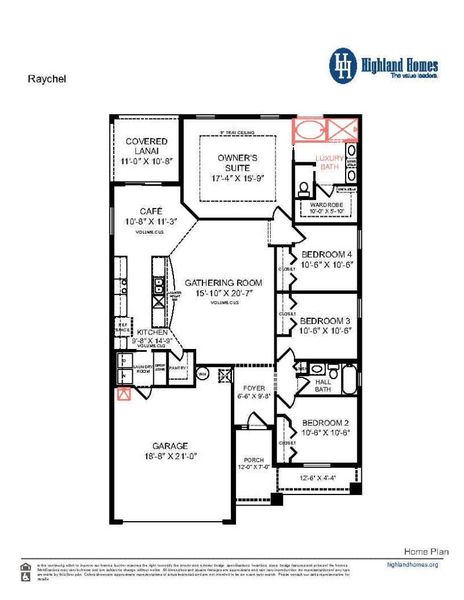 Raychel - Home Layout