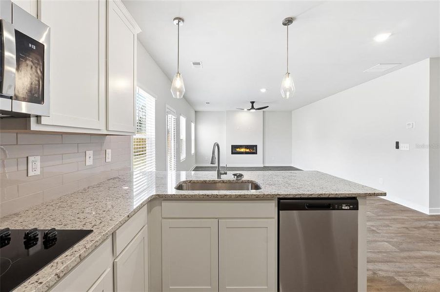 Furnished interior view inside a new home in Fern Dale, Fairburn (Image 12).