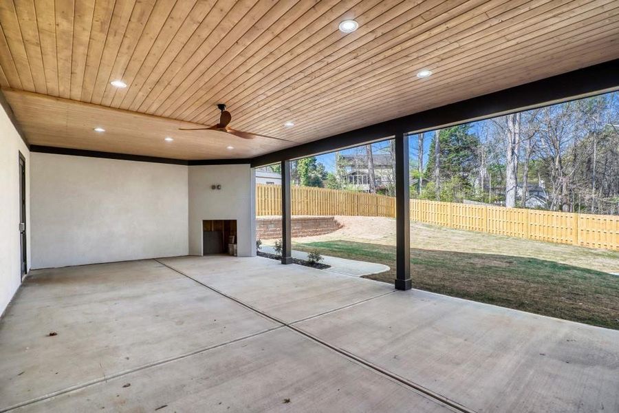 Exterior details and patio area of a home in , Lawrenceville (Image 3).