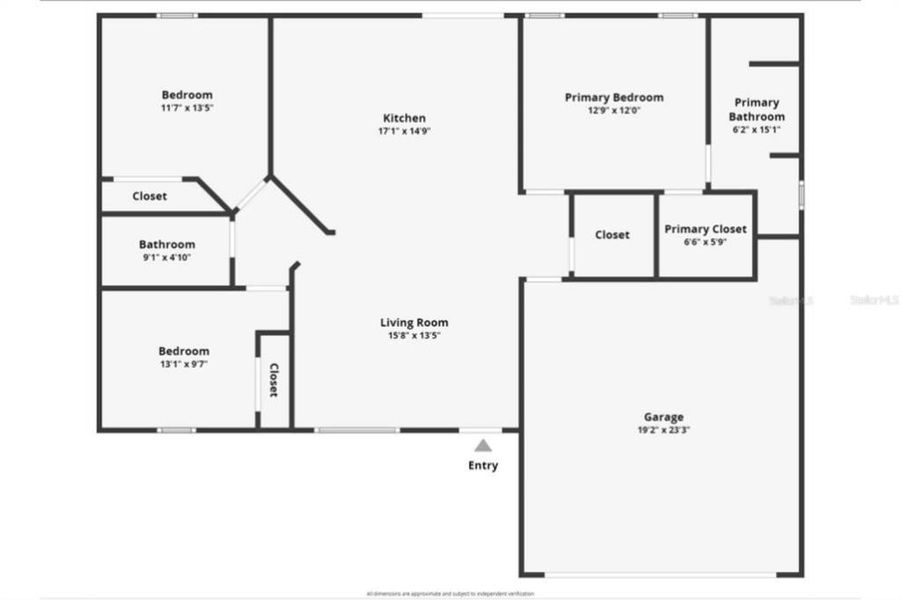 2D floor plan layout of this home in , Ocala, FL (Image 3).