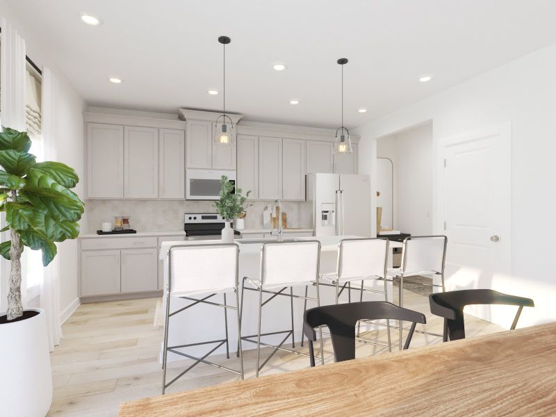 Furnished interior view inside a new home in Avery Farms - Legacy Series, Murfreesboro (Image 3).