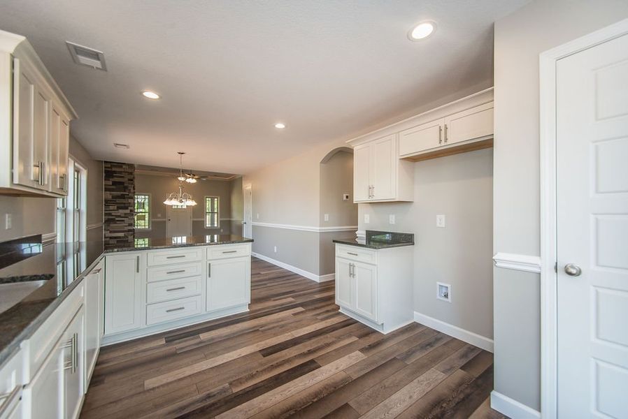 Representative furnished interior of a home built from the Pacific by Enchanted Homes in Arcadia Village, Spartanburg (Image 12).