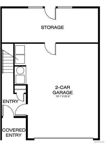 2D floor plan layout of this home in , Monument, CO (Image 5).