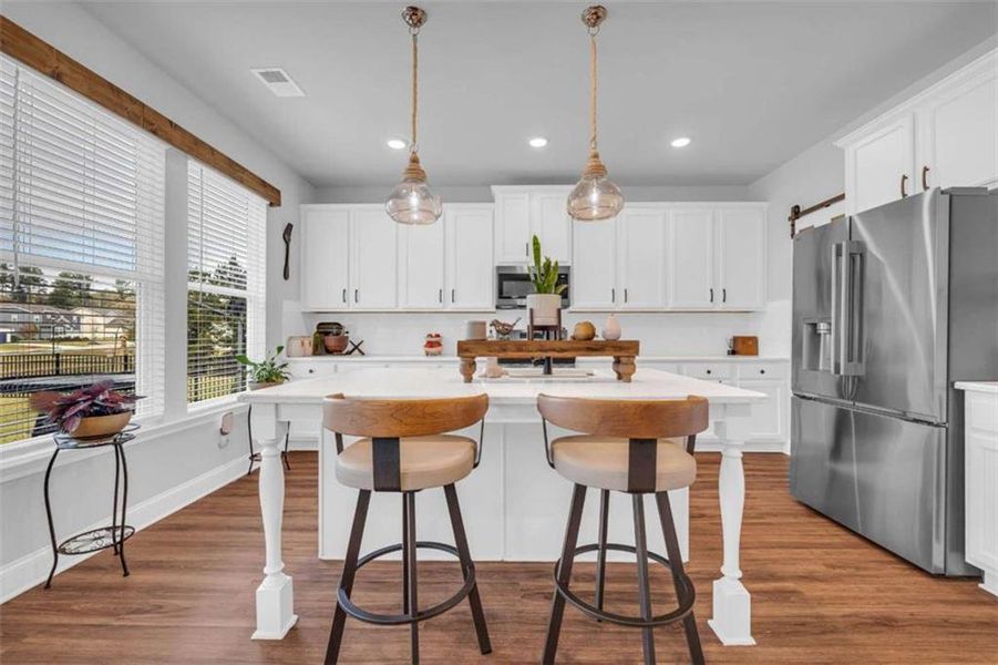 Furnished interior view inside a new home in , Homer (Image 32).