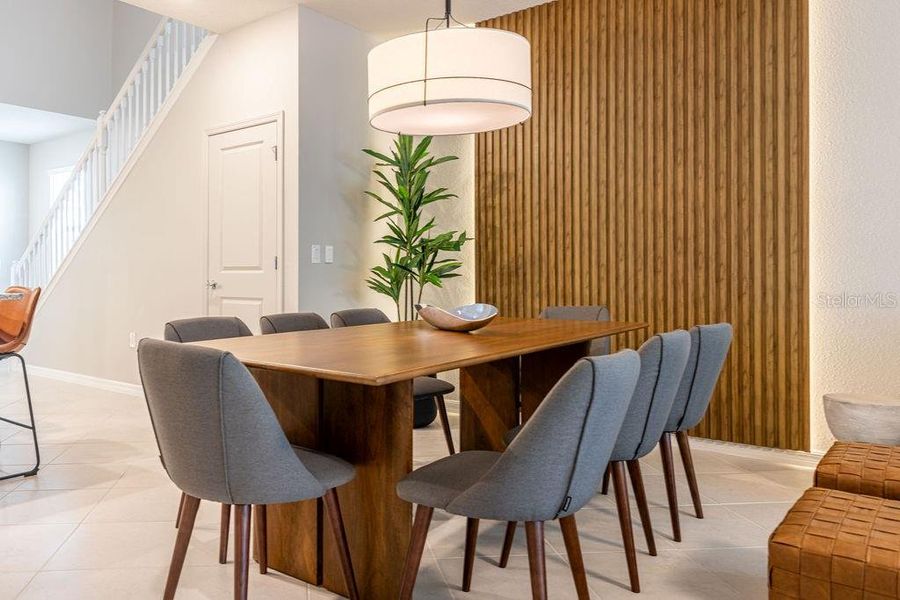 Furnished interior view inside a new home in , Clermont (Image 23).