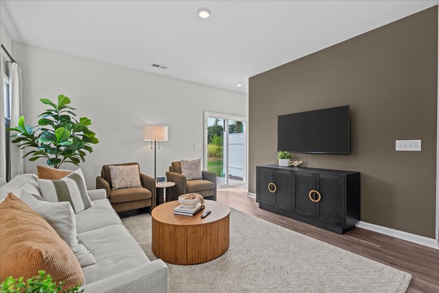Representative furnished interior of a home built from the Aspen 3 Interior by McGuinn Homes in Liberty Village, Hinesville (Image 11). Representative furnished interior of a home built from the Aspen 3 Interior by McGuinn Homes in Liberty Village, Hinesville (Image 11).