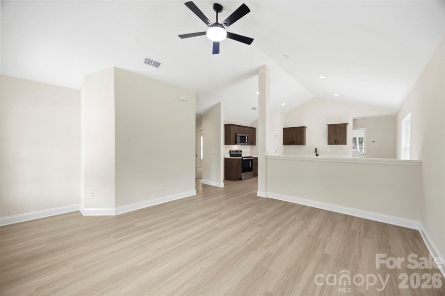 Spacious, unfurnished interior of a new home in , Albemarle (Image 19).
