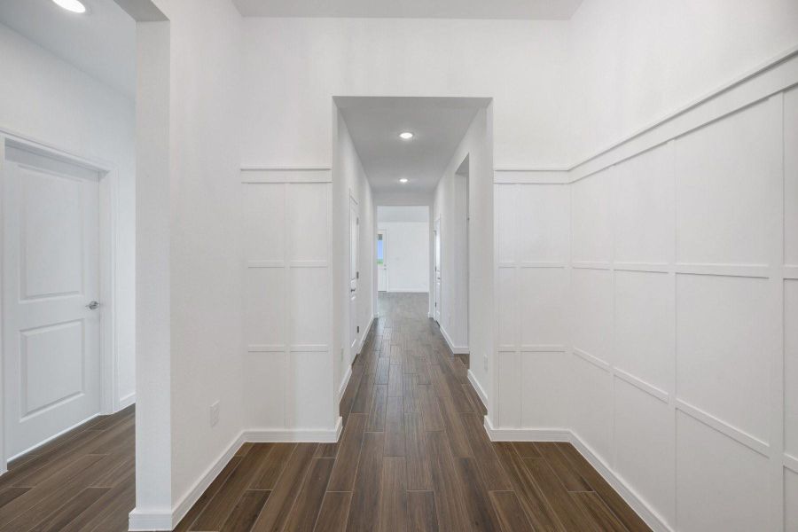 Inviting foyer