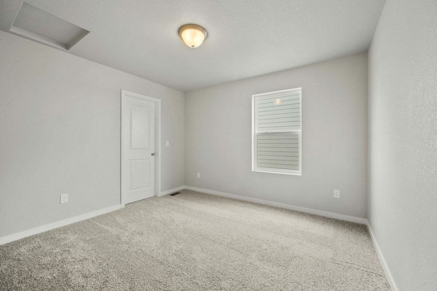 Representative unfurnished interior of a home built from the Balsam by View Homes in Aspen Ranch, Fountain (Image 26).