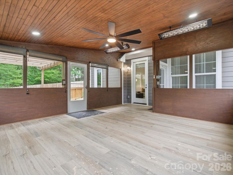 Exterior details and patio area of a home in , Waxhaw (Image 32).