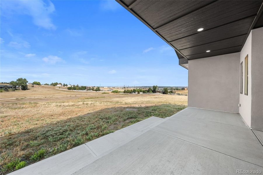 Exterior details and patio area of a home in , Parker (Image 25).