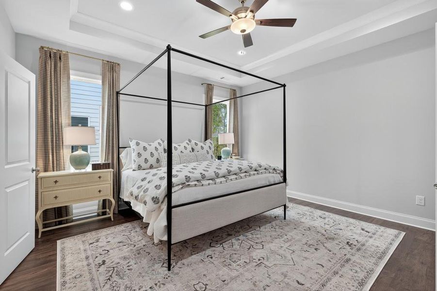 Furnished interior view inside a new home in Hemingway, Flowery Branch (Image 28).