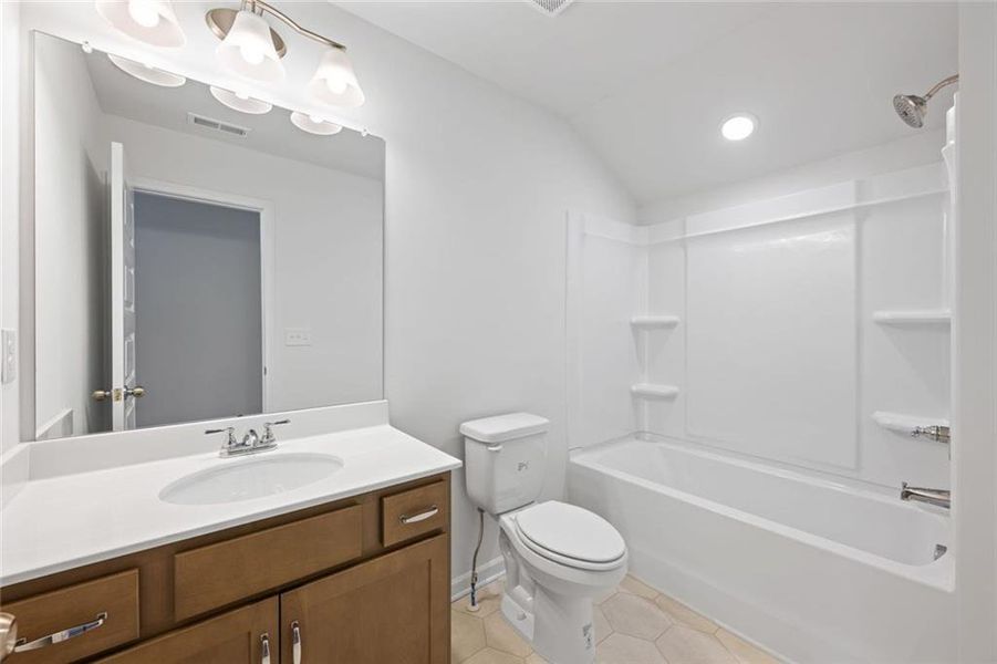Furnished interior view inside a new home in Laurel Ridge, Rock Spring (Image 6).