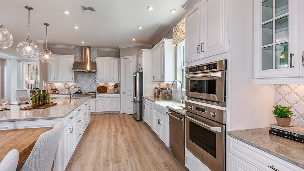 Furnished interior view inside a new home in Esplanade at Azario Lakewood Ranch, Bradenton (Image 8).