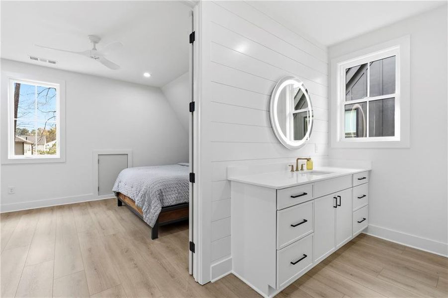 Furnished interior view inside a new home in , Dacula (Image 5).