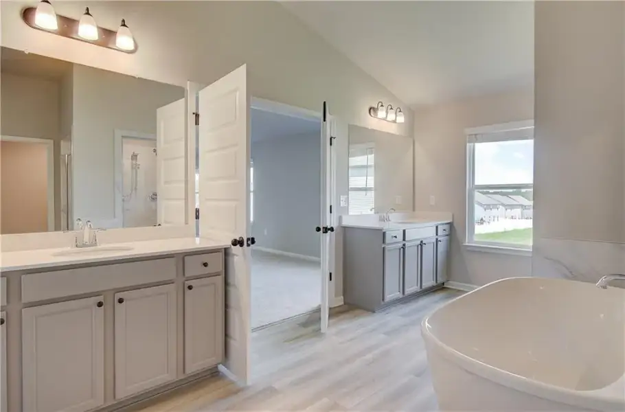 Furnished interior view inside a new home in Brighton, Locust Grove (Image 7).