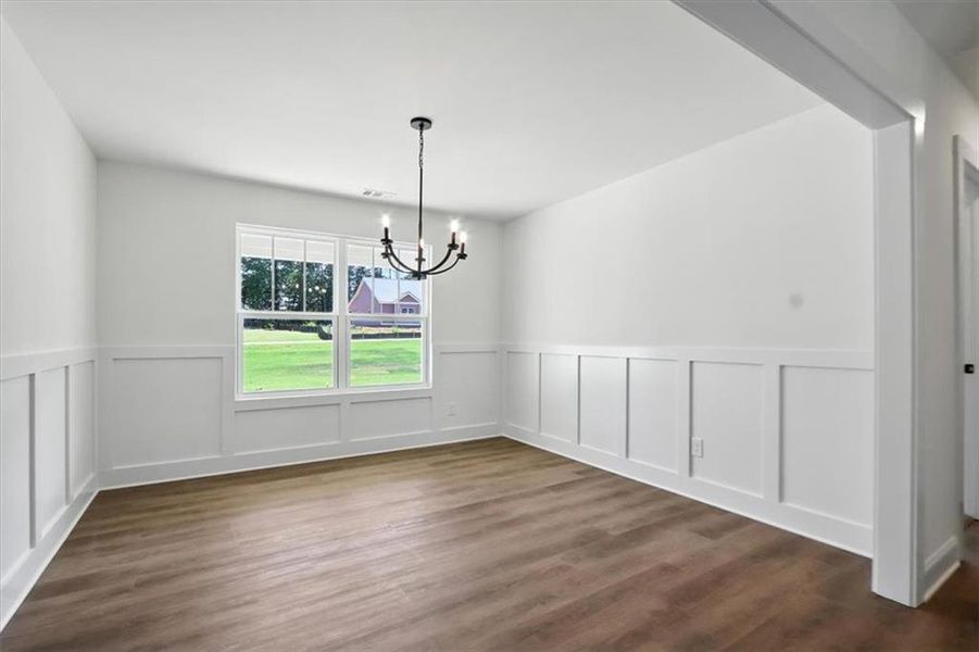 Spacious, unfurnished interior of a new home in , Hartwell (Image 32).
