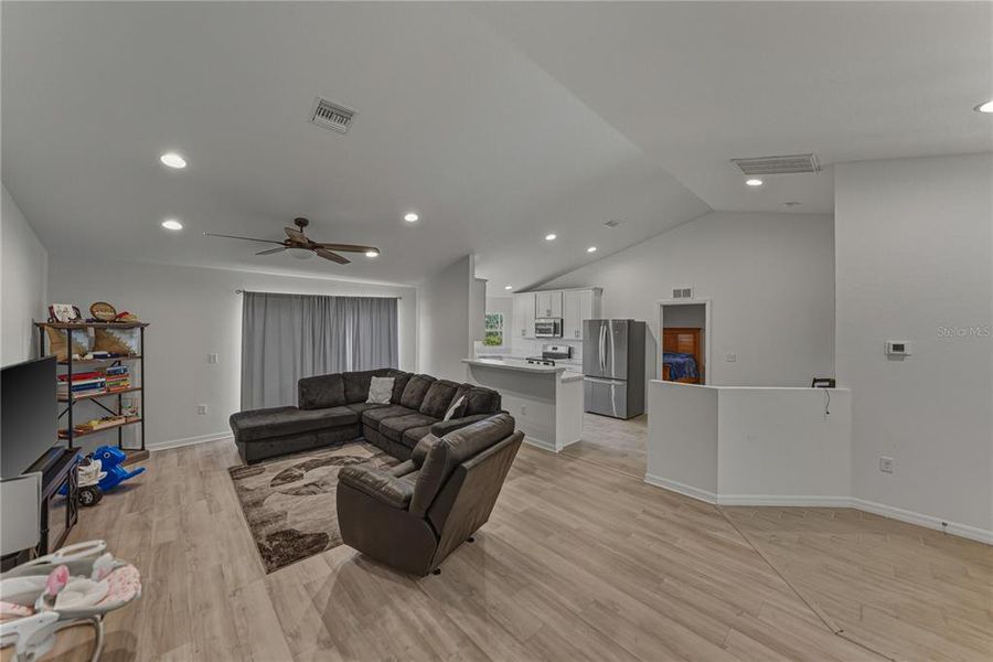 Furnished interior view inside a new home in , Sebring (Image 6).