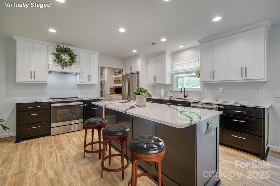 Furnished interior view inside a new home in , Morganton (Image 7).