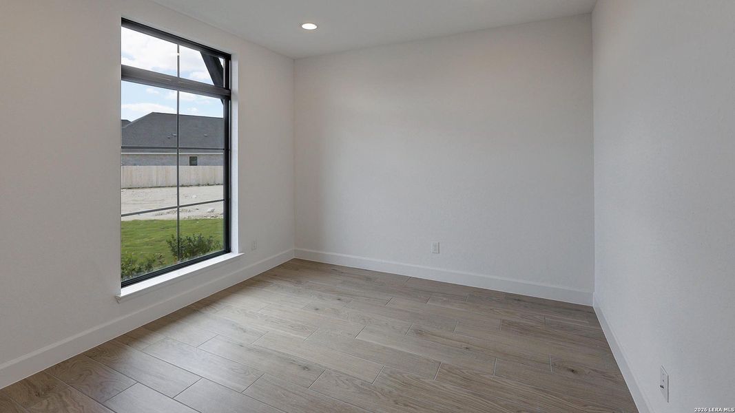 Spacious, unfurnished interior of a new home in Ladera, San Antonio (Image 24). Spacious, unfurnished interior of a new home in Ladera, San Antonio (Image 24).